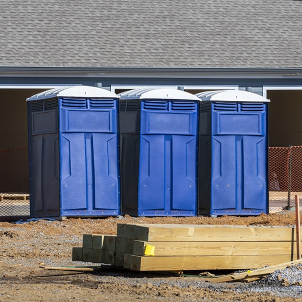 do you offer hand sanitizer dispensers inside the portable restrooms in Parmele NC